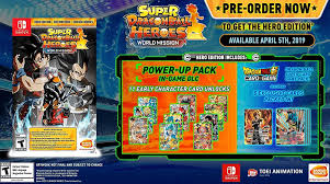 Super dragon ball heroes world mission nintendo switch part 1 gameplay walkthrough super dragon ball heroes world mission is the latest dragon ball experienc. Bandai Namco Reveals Pre Ordered Gifts For Super Dragon Ball Heroes World Mission