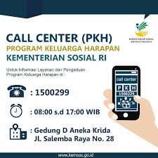 Telah dibuka layanan Call Center... - Kementerian Sosial RI | Facebook