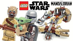 The previously rumoured set has been previewed on star wars' official youtube channel and will then be officially presented there on the next episode of taking inspiration from the first episode of season two of disney+ series the mandalorian, 75299 trouble on tatooine includes a tusken raider, the. Lego Star Wars The Mandalorian Trouble On Tatooine Review 2021 Set 75299 Youtube