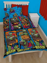 First appearance of teenage mutant ninja turtles; Teenage Mutant Ninja Turtles Urban Single Duvet Cover Bedding Set Perfect Addition To Your Themed Bedroom Ninja Turtle Bedroom Ninja Turtles Turtle