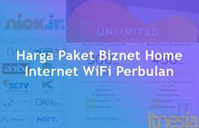 Indihome menyediakan kuota unlimited dengan batasan fup 500gb. Harga Paket Biznet Home Internet Wifi Perbulan 2021 Itnesia