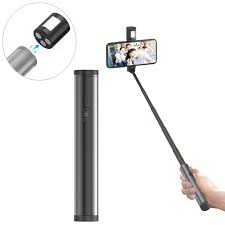 Bakeey Selfie Stick With Magnetic Fill Led Light Extendable Handheld Shutter Holder For Mobile Phone Sale Banggood Com