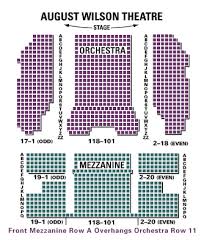 August Wilson Theatre Seating Chart Access Information