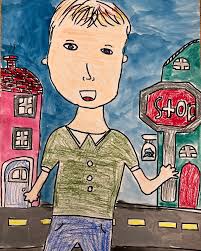 Happy Labor Day! Sharing art from our first grade Friendly Neighborhood  Helpers play last spring. Learning about community is a big part of the  first grade social studies curriculum. The play celebrates