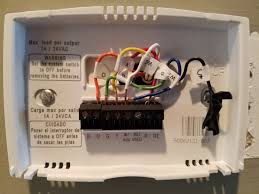 While thermostat wiring only utilizes 24 volts (thus it won't shock you or is even detectable), it's still a good idea to shut the power off to your entire hvac r, rh, rc: Replacing Old Geothermal Thermostat With New Programmable Wiring Diy Home Improvement Forum