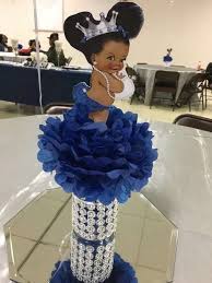 Denim And Diamonds Baby Shower Party Ideas Photo 8 Of 16 Denim Baby Shower Baby Girl Centerpieces Baby Shower Princess
