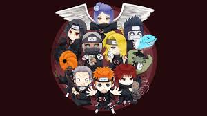 Naruto Akatsuki Illustration Anime Naruto Akatsuki Naruto Deidara Naruto Hidan Naruto Itachi Uchiha Kakuzu Naruto Kisame In 2020 Akatsuki Chibi Kawaii Anime