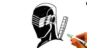 Toys & hobbies products for sale | ebay. The Easy Way How To Draw Snake Eyes From G I Joe Youtube