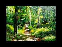 Almost files can be used for commercial. Forest Landscapes Paintings Youtube