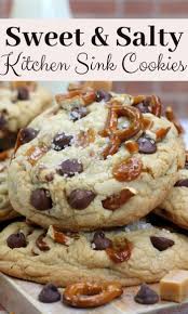 For our cookies, david immediately cut coconut (i was bummed) and i immediately cut white chocolate. This Kitchen Sink Cookies Recipe Brings Together Everything You Love About Desserts Into One Cooki Amazing Cookie Recipes Cookie Recipes Homemade Yummy Cookies