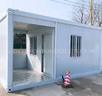 20FT/40FT Prefabricated Temporary Cabin Prefab Detachable Container House for Sale