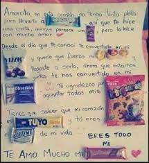 Si estas cumpliendo meses con tu novio es lógico que quieras darle una sorpresa, pero en muchos casos estas ocasiones de felicidad se pueden. Carta De Amor Original Cartas Para Novio Carta Creativas Regalos Bonitos Para Mi Novio