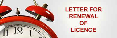 I prescribe them and anticipate working with them once more. Licence Renewal Letter How To Write Letter For License Renewal With Sample