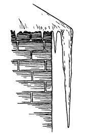 A little dark, a little lovely. Coloring Page Icicle Free Printable Coloring Pages Img 18867