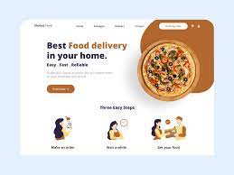 Food Delivery Web Design Web Design Food Delivery Best Meal Delivery