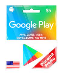 Google play 5 dollar gift card. Google Play 5 Us Gift Card Email Delivery