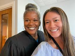 Muriel Wallace's Senior May Program is an extraordinary showcase of CSG  networking at its finest! ⚖️🌟 Shadowing Attorney Aaron Epstein has led her  to connect with esteemed CSG alumnae like Judge Laurel