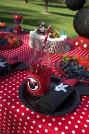 Mickey And Minnie Mouse Birthday Party Ideas Photo 1 Of 9 Mickey Mouse Birthday Decorations Minnie Mouse Birthday Party Fiesta Mickey Mouse