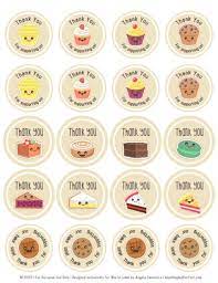 Bake Sale Printable Labels Set Bake Sale Treats Bake Sale Recipes Fundraiser Bake Sale