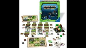 Juegos gratis cada día un juego nuevo para jugar! Minecraft El Juego De Mesa Video Unboxing Youtube