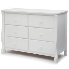 Universal 6 Drawer Double Dresser Modern Cabinets Double Dresser Storage Furniture