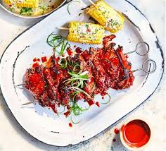Grilled corn with garlic and parmesan. Barbecue Recipes Bbc Good Food