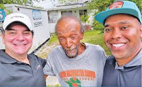 WikiVoice helping rebuild damaged home for hero