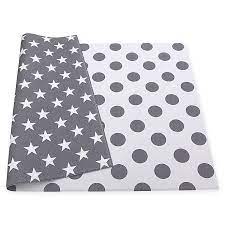 Baby care™ sea petal play mat. Baby Care Dots And Stars Reversible Baby Play Mat In Grey Bed Bath Beyond