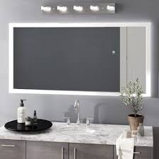 As proud members of the made in britain organisation, we'll handcraft your mirror right here in the uk and make your dream mirror a reality. Orren Ellis Davlin Frameless Lighted Bathroom Vanity Mirror Size 60 X 36 Led Mirror Bathroom Vanity Mirror Bathroom Vanity Mirror
