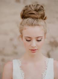 Easy and beautiful diy low bun hairstyle. 30 Top Knot Bun Wedding Hairstyles That Will Inspire With Tutorial Deer Pearl Flowers