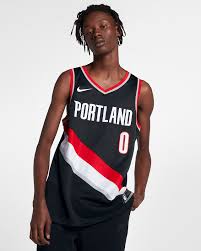 We're honored to recieve this donation from @trailblazers. Damian Lillard Trail Blazers Icon Edition Men S Nike Nba Swingman Jersey Nike Com