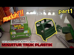 Cara membuat miniatur truk oleng dari triplek pertama siapkan bahan baku triplek lembaran kemudian potong menjadi bagian kecil kecil sesuai ukuran skla. Modifikasi Miniatur Truk Plastik