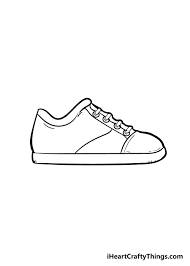 How to draw a shoe? Shoe Drawing How To Draw A Shoe Step By Step