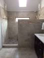 Walk in showers without doors photos - m