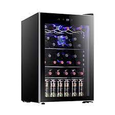 Maybe you would like to learn more about one of these? Review For Antarctic Star 36 Bottle Wine Cooler Cabinet Beveragerefrigerator Small Mini Red White Wine Cellar Beer Soda Counter Top Bar Fridge Quiet Operation Compressor Adjust Temperature Freestanding Black