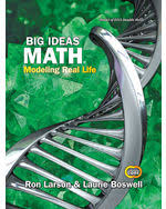 Ratios and proportional relationships, the number system. Big Ideas Math Modeling Real Life Common Core Grade 6 Student Edition Ngl School Catalog Product 9781642085853