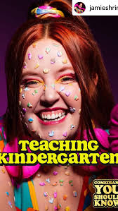 It's touch being a teacher out here. Check out what these kids said to  @jamieshrinerbiddle., #comediansyoushouldknow #standupcomedy #teacher  #kindergarten #funny