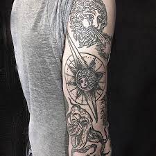Sweet sue | tattoo artist at east river tattoo in brooklyn, ny eastrivertattoo.com East River Tattoo On Instagram Healed Sleeve By Sue Jeiven Sweetsuetattoo Suejeiven Eastrivertattoo Medieval Tattoo Artsy Tattoos Alien Tattoo