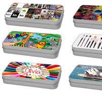 Custom Metal Pencil Tin: Personalized Design - Etsy