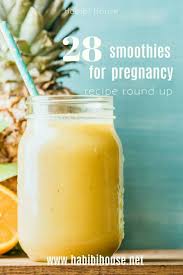 Good options for protein include a handful of nuts like almonds or walnuts, nut butter, chia seeds, hemp seeds, cottage cheese, greek yogurt or tahini. Smoothie For Pregnancy