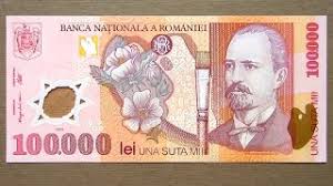 This graph displays the online ratio 100 mdl/eur or (moldova lei / euro). 100 000 Romanian Lei Banknote Hundred Thousand Lei Romania 2001 Obverse Reverse Youtube