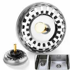 Il lavandino ha le seguenti lavandini in acciaio di varie misure a metà prezzo del nuovo e vari autoclavi in buone condizioni vendita garantita, e vari sanitari in buone condizioni.per. Qrity Lavello Da Cucina Bianco Bar Cucina Scarico Lavello Presa Scarico Del Lavandino Cesto Tappo Colino Con Troppopieno Diametro 110mm 1 Acciaio Inossidabile Teachfornigeria Org