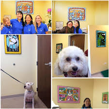 Commissioned Art Anne Leuck Feldhaus Studio Dog Daycare Pet Businesses Custom Wall Art