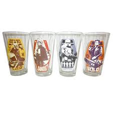 Buy Star Wars Solo 4 Pc 16 Oz Glass Set At Entertainment Earth Mint Condition Guaranteed Free Shipping On Eligible Purch Glass Set Star Wars Star Wars Fans