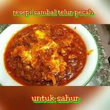 Setelah mendapatkan kacangnya, langsung saja cek resep kacang telur keriting dan. Resepi Sambal Telur Pecah Himpunan Resepi Meletop Facebook
