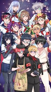 Tous Les Leaders Des Clubs Megami Saiko Kaga Kusha Miyuji Shan Amai Odayaka Ueiki Yandere Simulator Characters Yandere Simulator Memes Yandere Anime