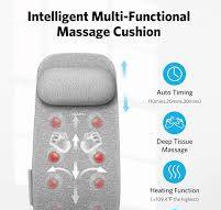 NAIPO Shiatsu-Massagesitzauflage Rückenmassagegerät, Wärme ...