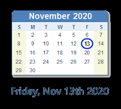 The precise origin of the superstition surrounding this day is unknown. November 13 2020 History News Top Tweets Social Media Day Info