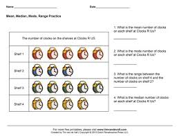 Worksheet Free Printable Grade Math Worksheets Mean Median Mode Range Sixth Worksheet Fantastic Free Printable Grade 3 Math Worksheets Museodelacaricatura