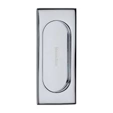 Its door panels are adjustable up to 5/8 in. Flush Pull Handle In Polished Chrome Finish C1850 105 Pc At Simply Door Handles